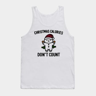 Christmas Calories Don't Count Tank Top